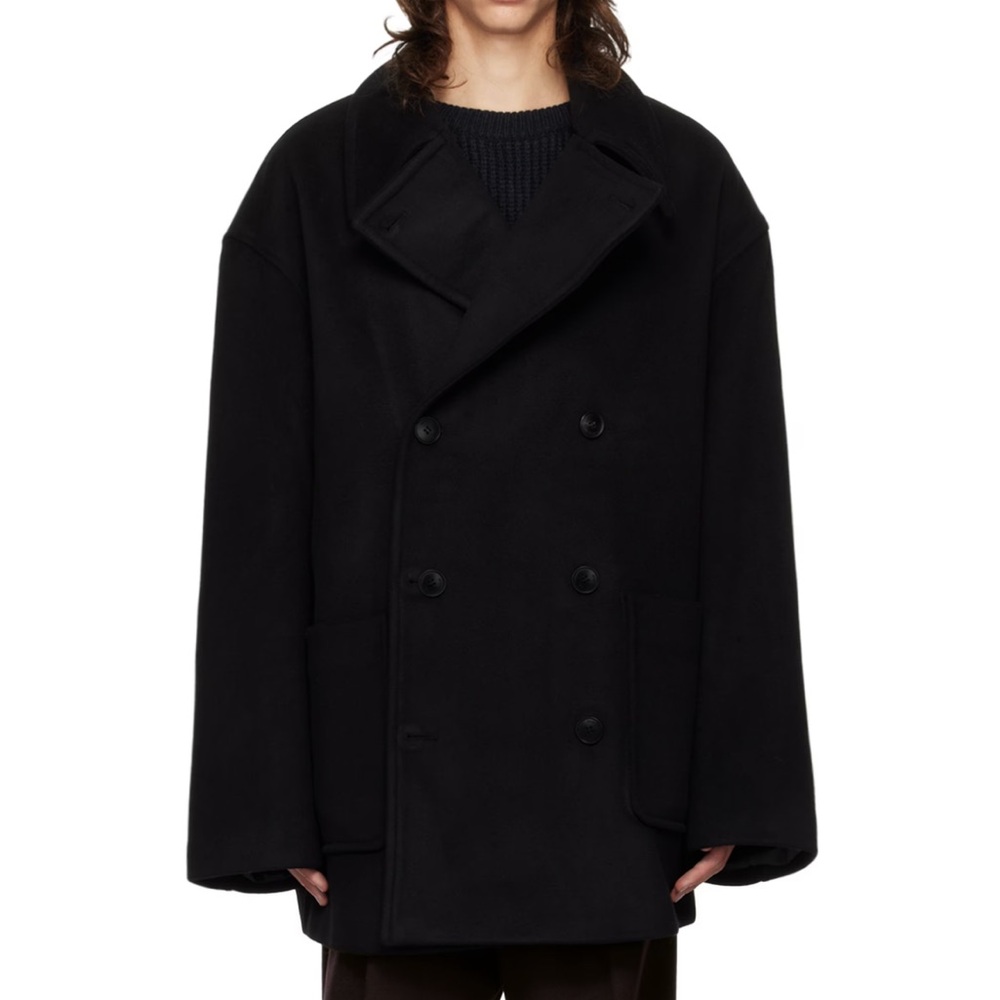 The Frankie shop wool oversized peacoat